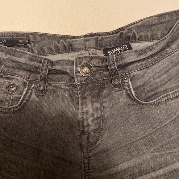 Buffalo jeans, David Bitton beautiful washed out gray - Picture 5 of 7